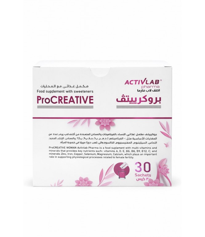 Procreative Women Dietary Supplement for Female Fertility 30 Sachets