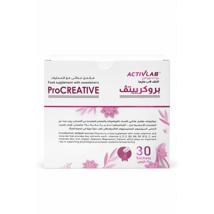 Procreative Women Dietary Supplement for Female Fertility 30 Sachets