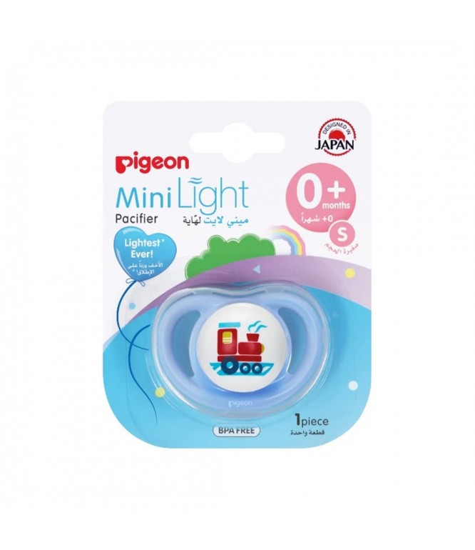 Pigeon Mini Light Pacifier Train Small 0+ Months