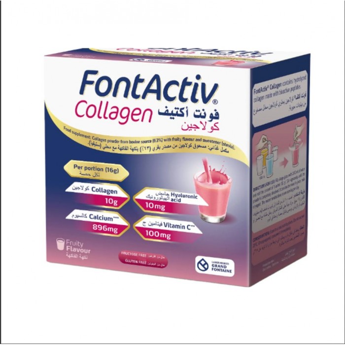 Fontactiv Collagen Fruity 28 Sachets