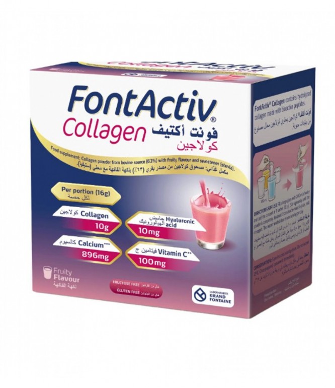 Fontactiv Collagen Fruity 28 Sachets