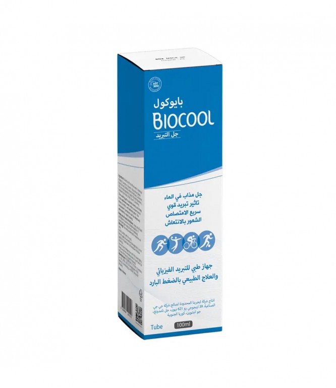 بيوكول جل تبريد أنبوبي انتعاش فوري وتبريد سريع 100 مل 

