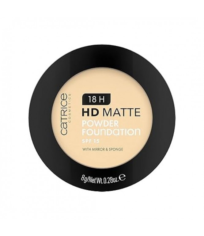 Catrice 18H HD Matte Powder Foundation SPF 15 - 010W