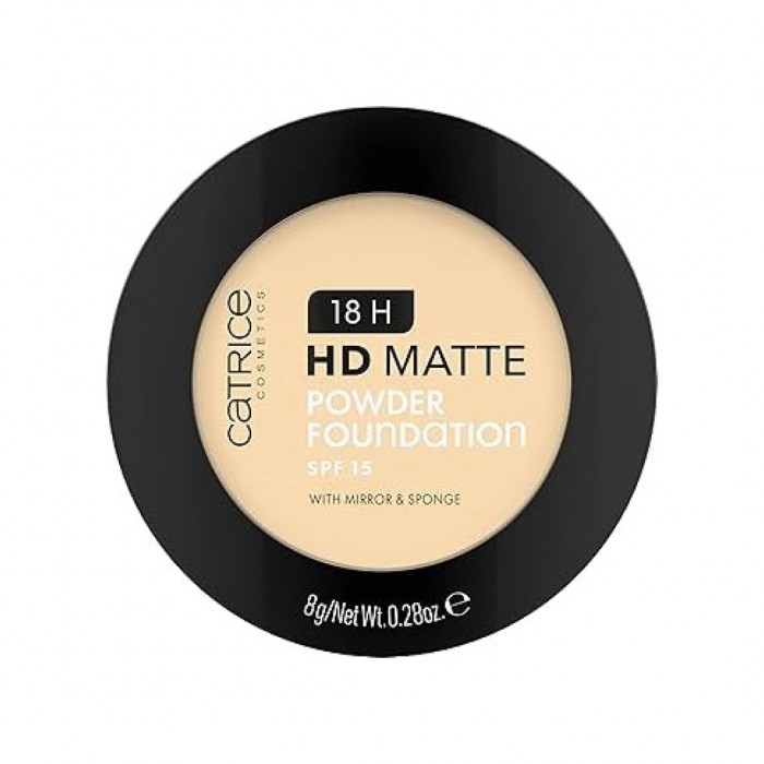 Catrice 18H HD Matte Powder Foundation SPF 15 - 010W