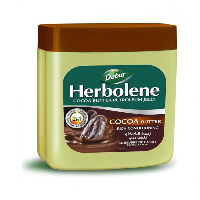 Dabur Herbolene Cocoa Butter Petroleum Jelly - 225ml