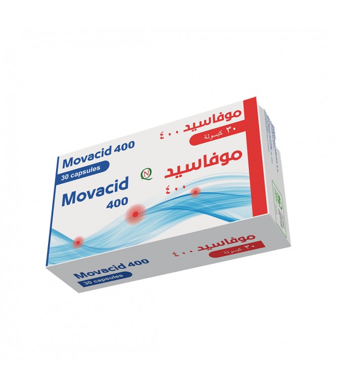 Movacid 400 mg 30 Capsules