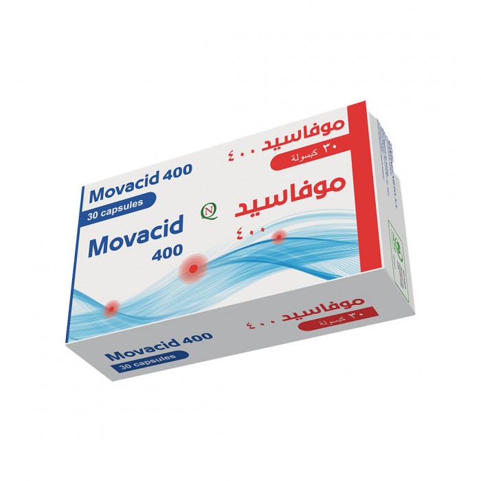 موفاسيد 400 مج 30 كبسولة