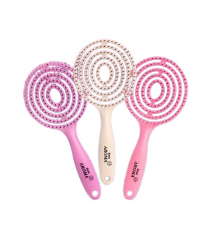 Rose Aroma Hair Detangling Brush 4744
