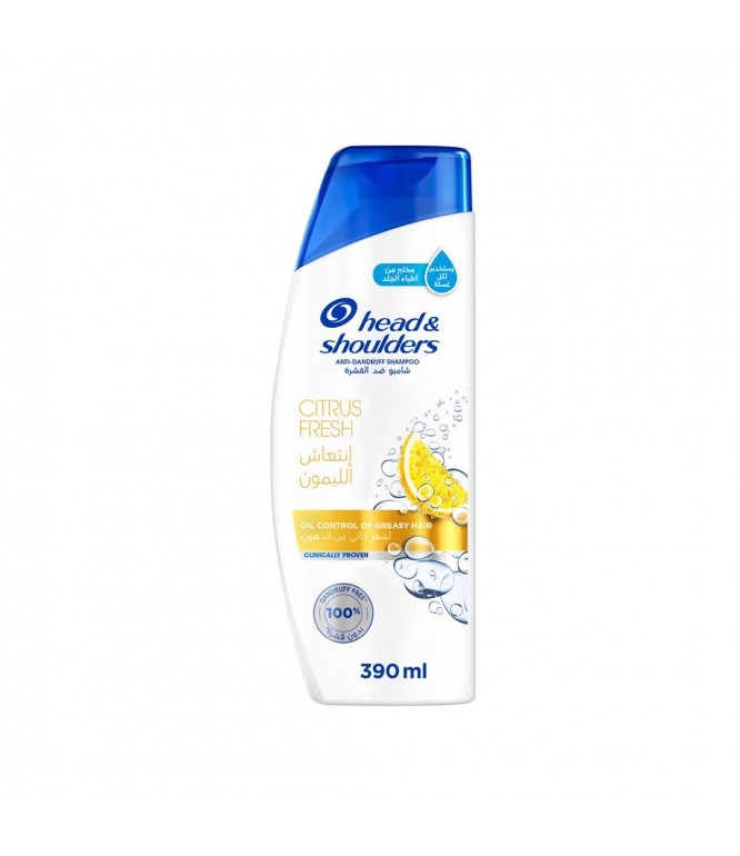 Head & Shoulders Citrus Fresh Shampoo 390ml