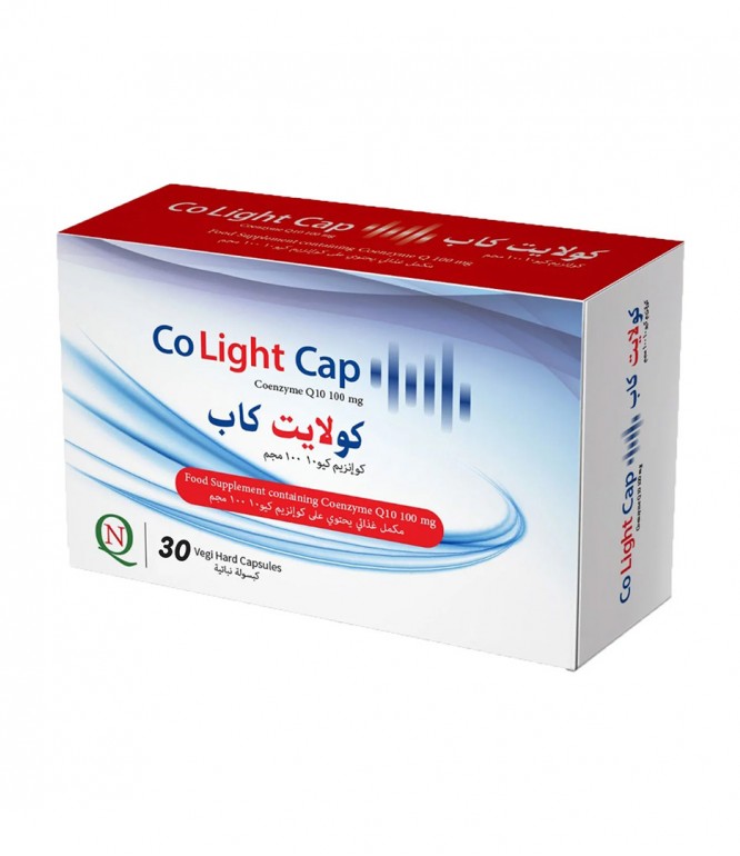 كو لايت كاب كو إنزيم كيو 10 100 مجم 30 كبسول