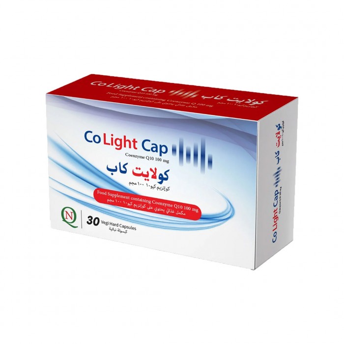 كو لايت كاب كو إنزيم كيو 10 100 مجم 30 كبسول