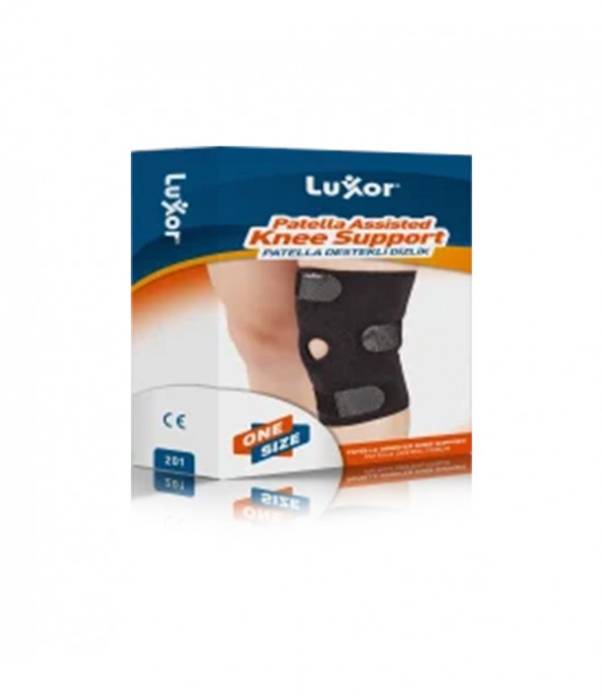 Luxor 201 - Adjustable Knee Support with Open Patella