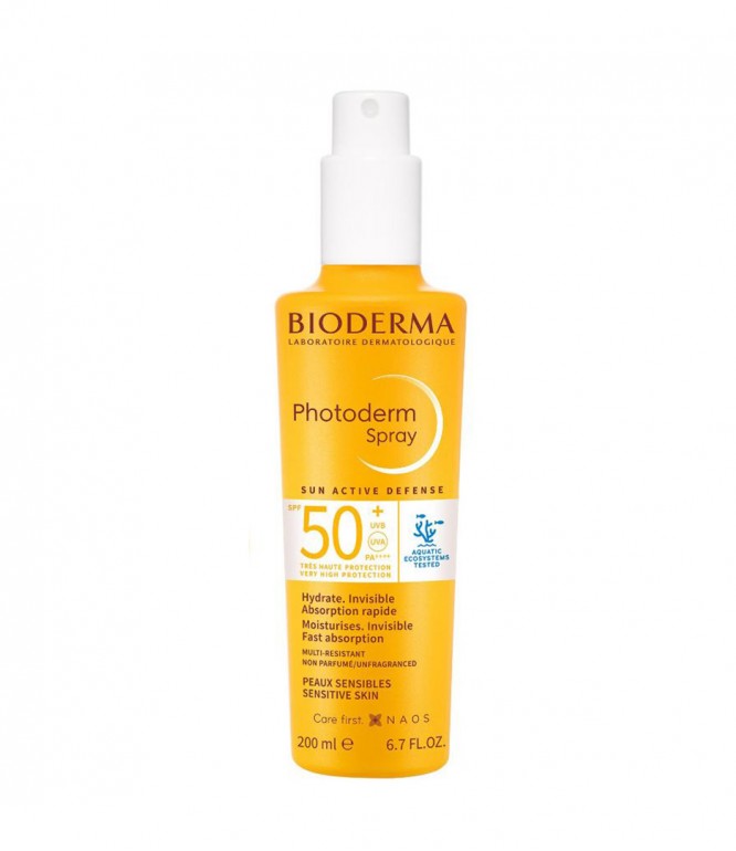 بيوديرما فوتوديرم بخاخ واقي شمس بمعامل حماية SPF 50 حجم 200 مل