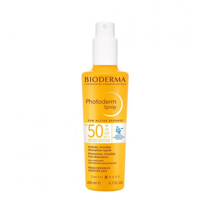 Bioderma Photoderm Spray Sunscreen Spray SPF 50, 200 Ml
