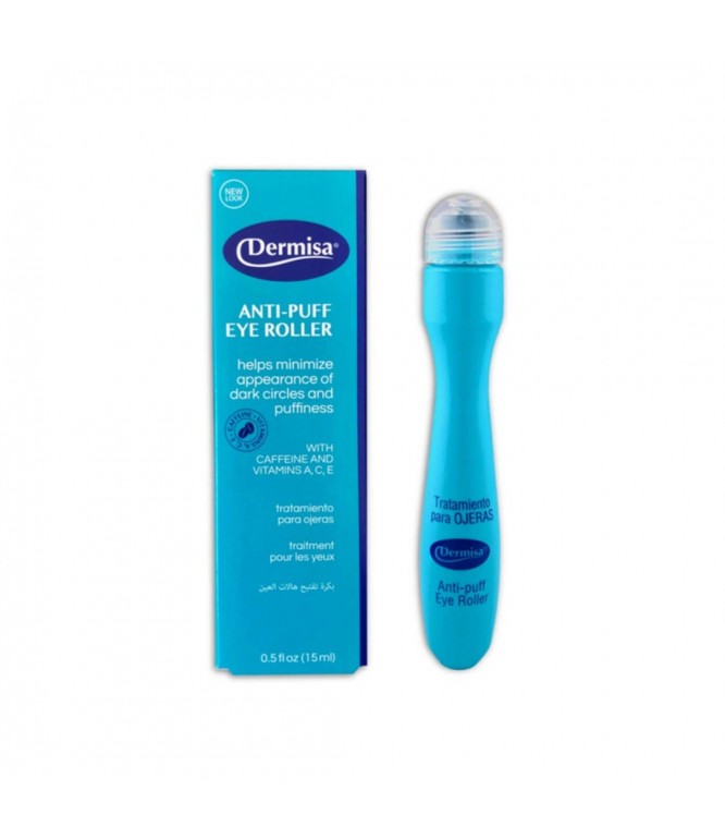 Dermisa Eye Roller for Puffy Eyes AntiPuff Dark Circle Under Eye 15ML