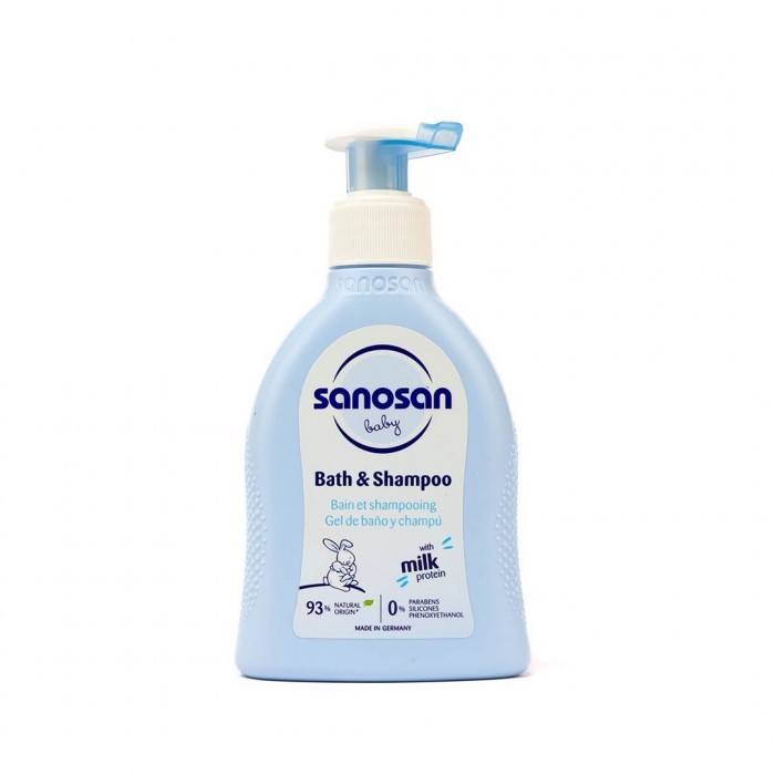 Sanosan Baby Tears Free Bath & Shampoo 200 ml