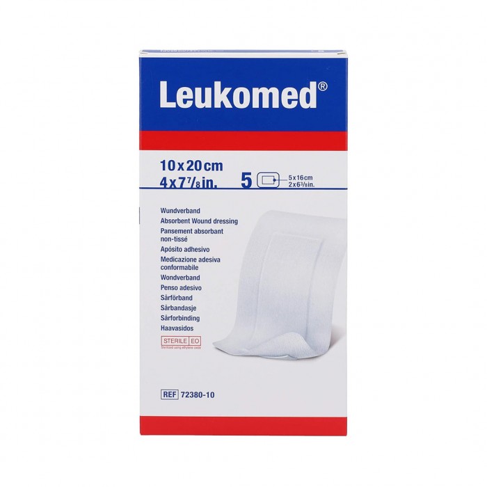 Leukomed Sterile Absorbent Dressing 10 × 20 cm 5 Pcs