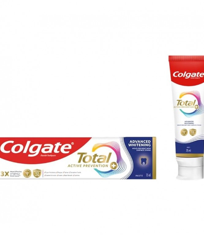كولجيت توتال 12 تبييض متقدم معجون أسنان 75 مل
