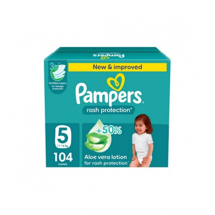 Pampers Diapers Size 5 Giant 104 Pieces 