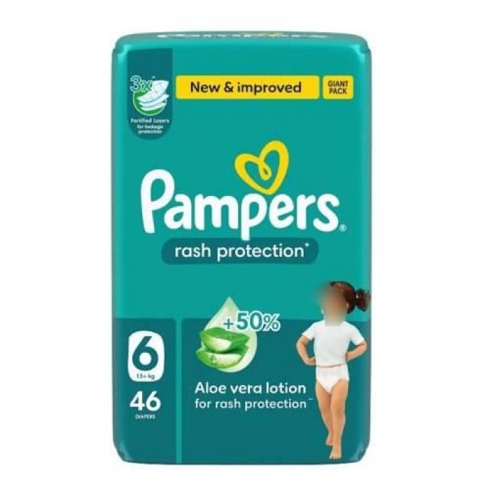 Pampers Baby Diapers 6 Giant Pack 46'S