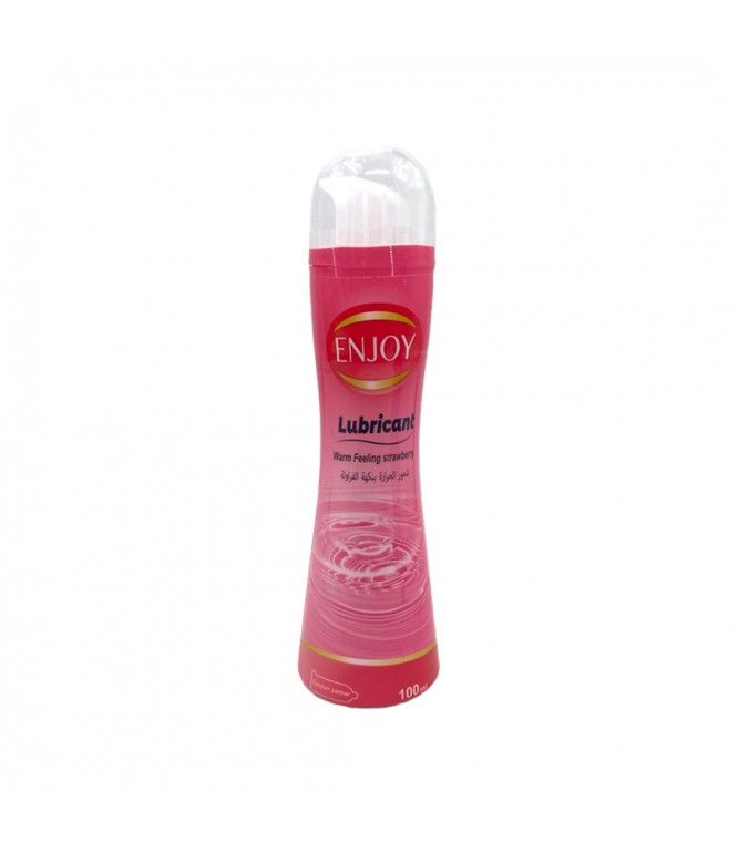 Enjoy Lubricant Warm Feeling Strawberry 100 ML