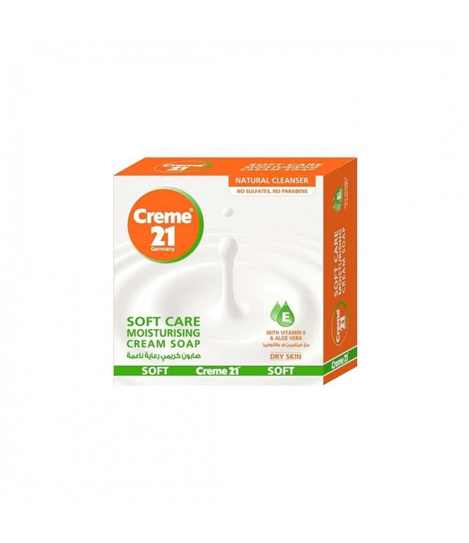 Creme 21 Soft Care Moisturising Cream Soap 125 g for dry skin