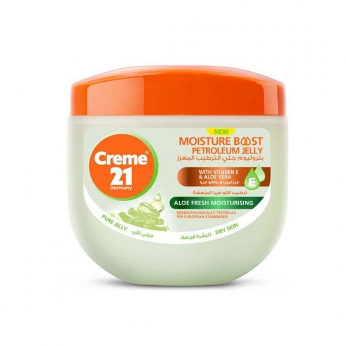 Creme 21 Aloe Vera with Vitamin E Moisturizing Petroleum Jelly 300 ML
