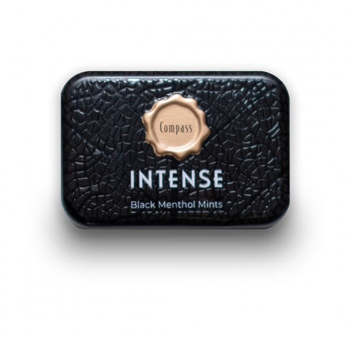 Compass Intense Black Menthol Sugar Free 50 Mints 20 gm