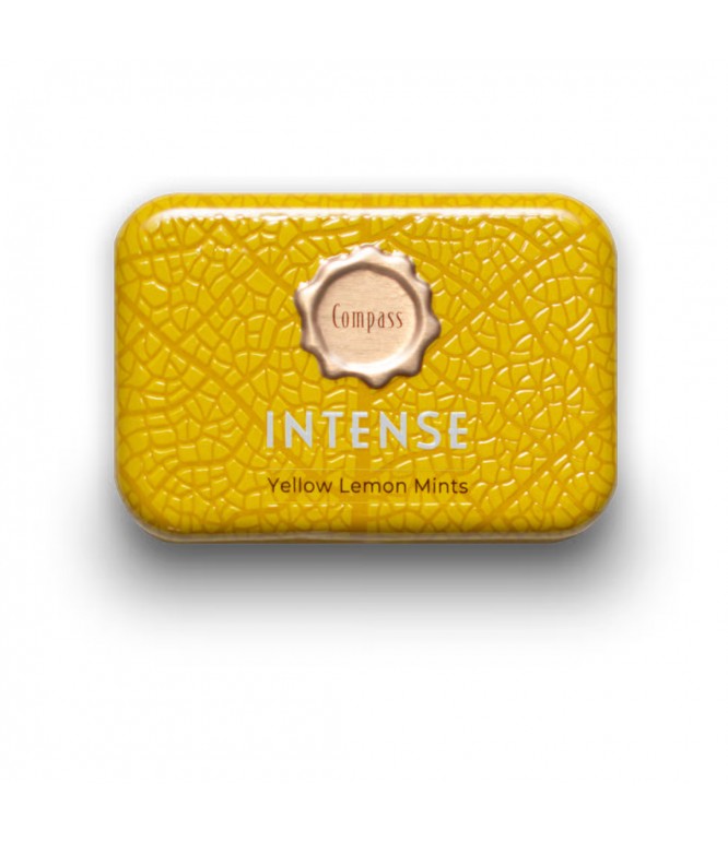 Compass Intense Yellow Lemon Sugar Free 50 Mints 20 gm

