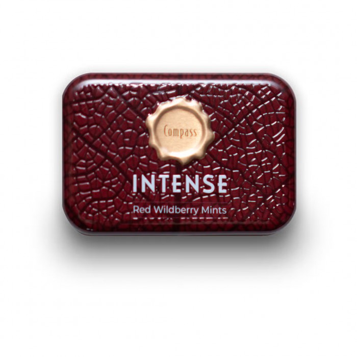 Compass Intense Red Wildberry Sugar Free 50 Mints 20 gm
