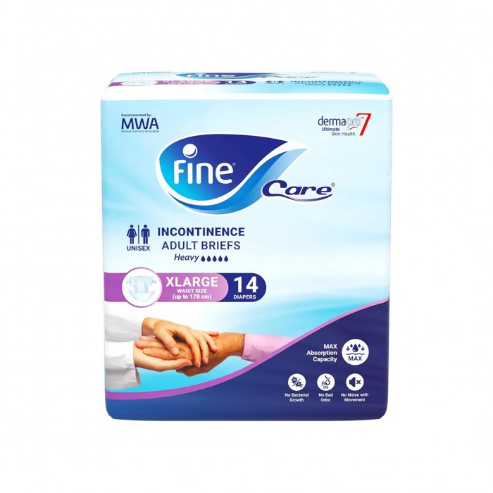 Fine Care Adult Open Diapers XLarge 14 Diapers