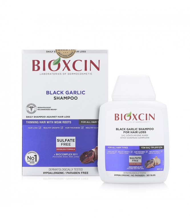 Bioxcin Black Garlic Shampoo 300 ML