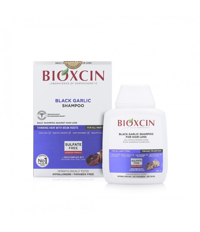 Bioxcin Black Garlic Shampoo 300 ML