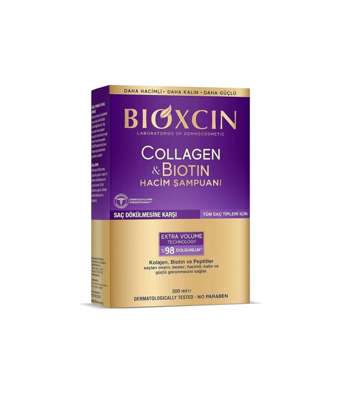 Bioxcin Collagen and Biotin Shampoo 300 ML