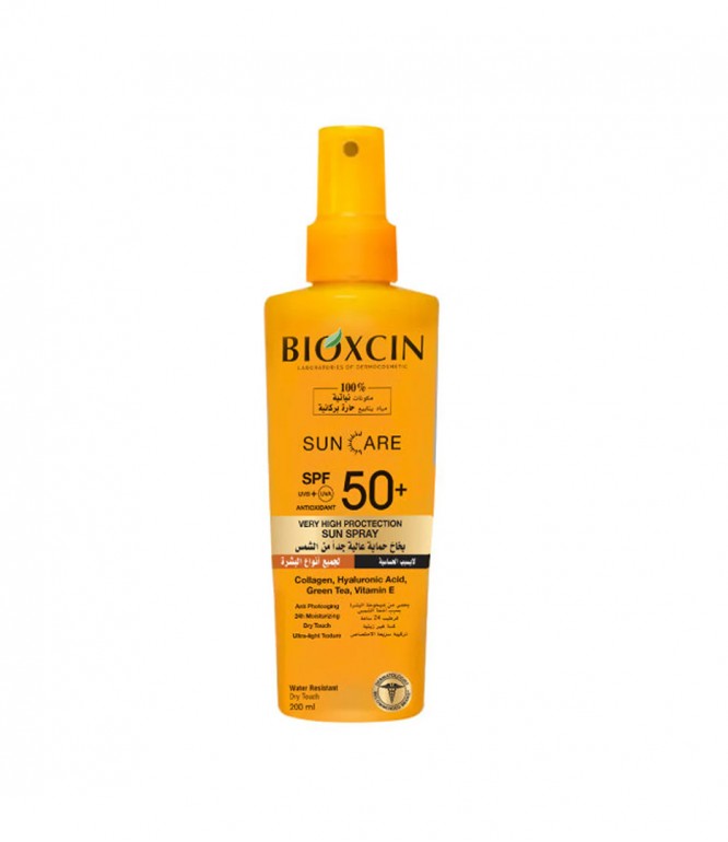 Bioxcin Protection Sun Spray Spf+50 200 ML