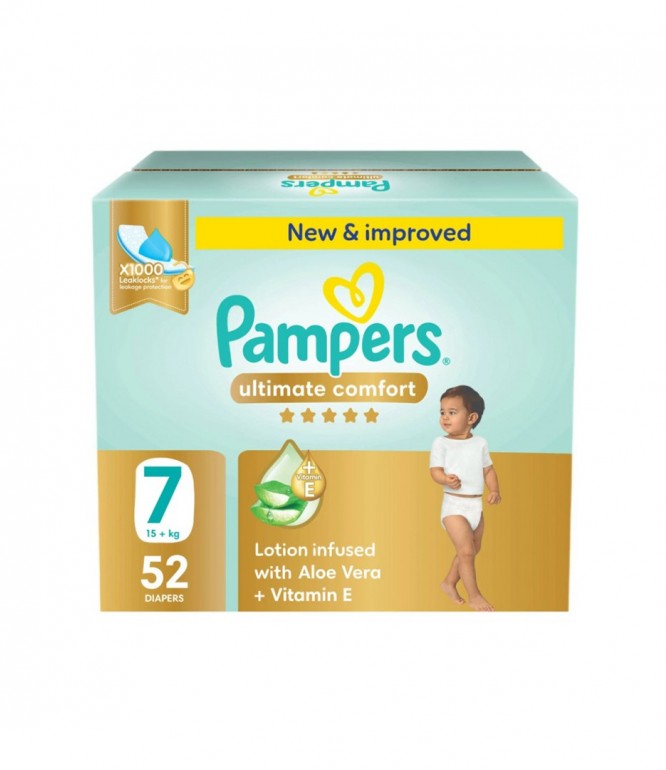 PAMPERS Premium Care (7) - 52 Diapers