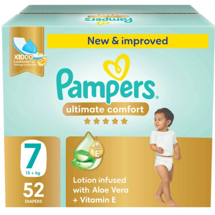 PAMPERS Premium Care (7) - 52 Diapers