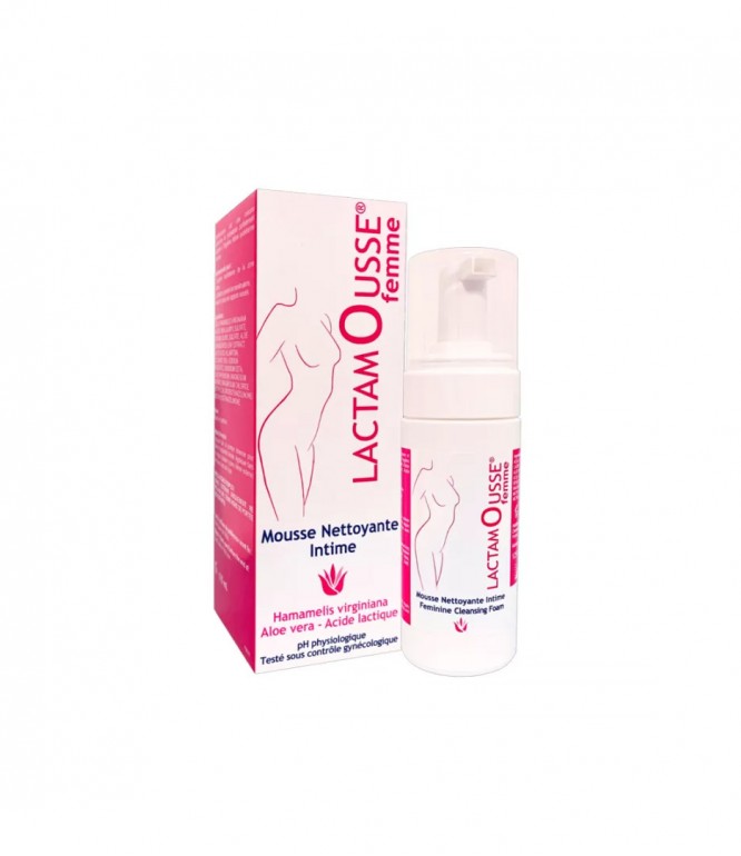 Lactamos Cleansing Foam for Women 125ml