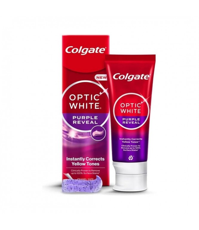 Colgate Whitening Toothpaste Optic White Purple Reveal 75 ML