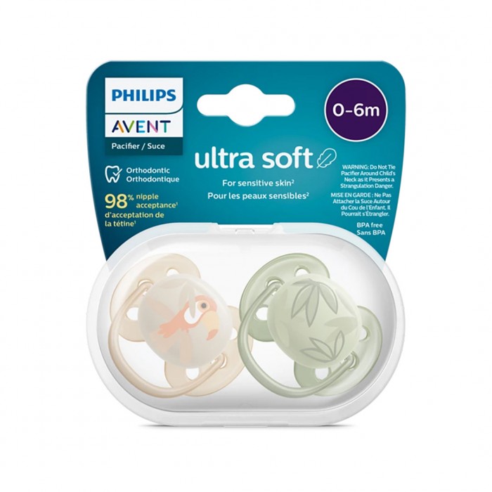 Philips Avent Ultra Air Pacifier 0-6M boy 2 pieces SCF091/07