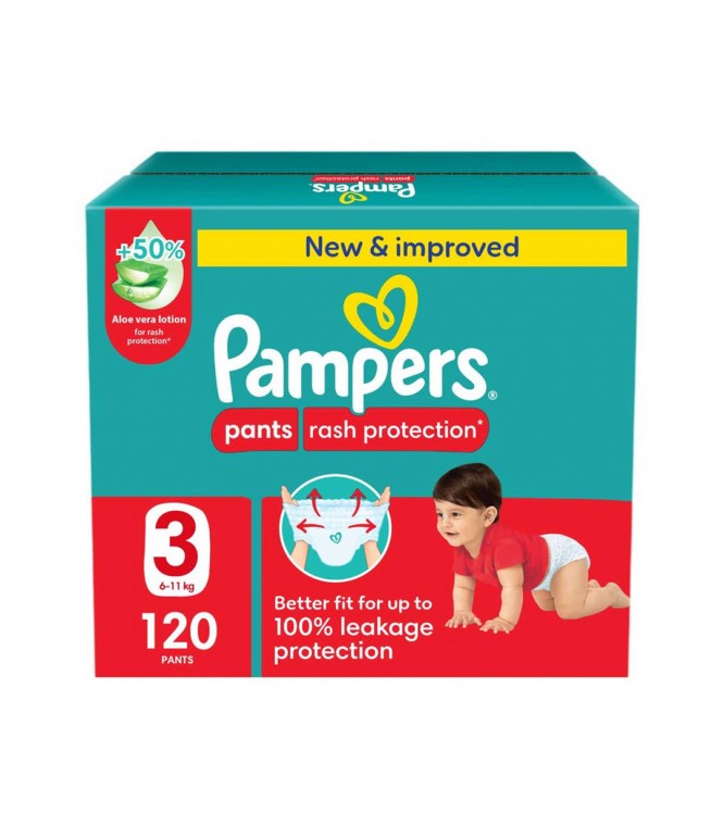 Pampers Pants Size 3 Box 120 Pcs