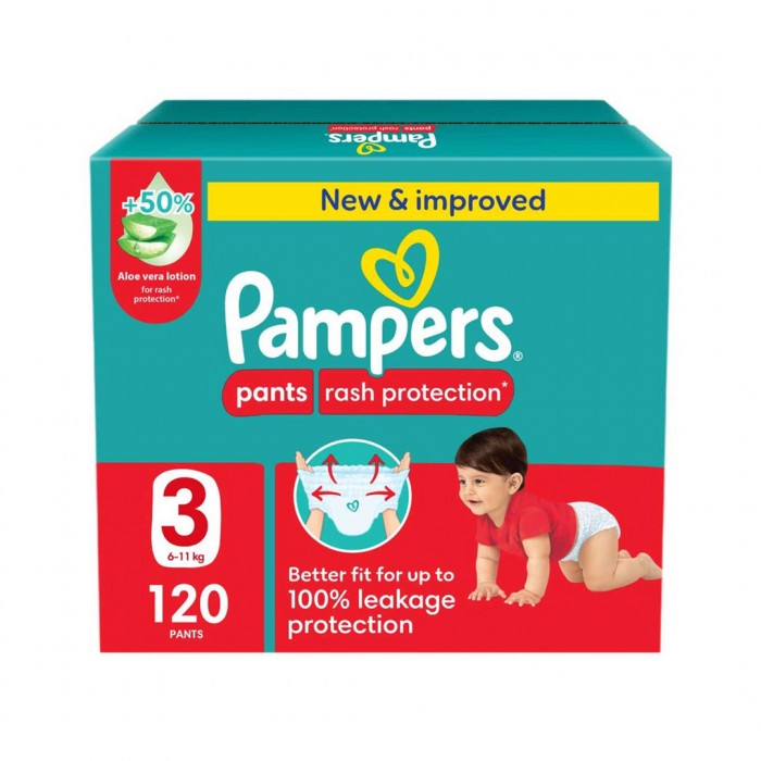 Pampers Pants Size 3 Box 120 Pcs