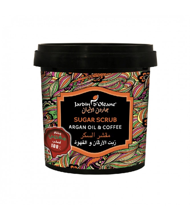 Jardin Oleane Sugar Body Scrub with Argan Oil & Coffee 600g