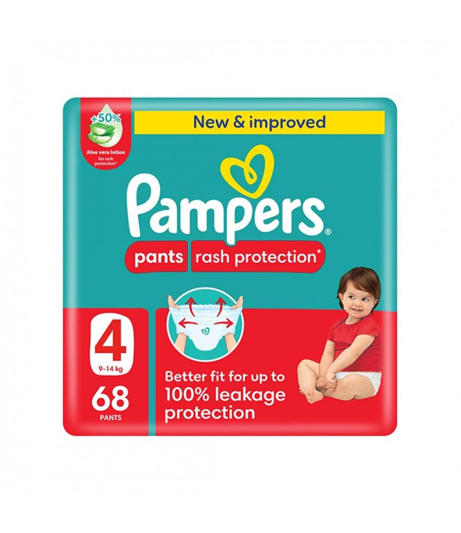 Pampers Pants Size 4 Mega Pack 68 Pcs
