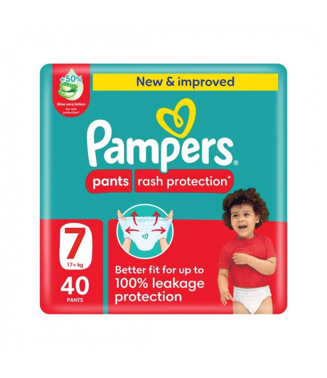 Pampers Pants Size 7 Mega Pack 40 Pcs