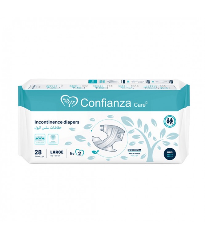 Confianza Adult Diapers No 2 Large 28 Pieces