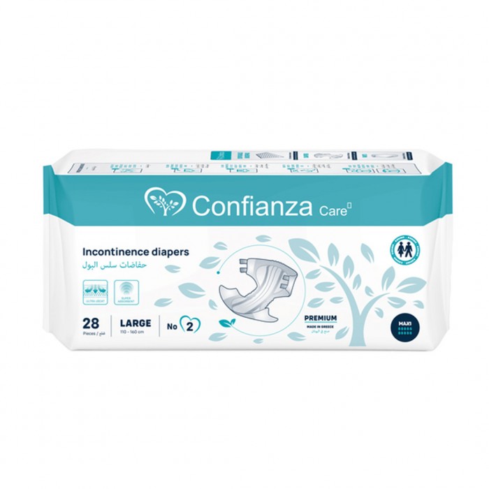 Confianza Adult Diapers No 2 Large 28 Pieces