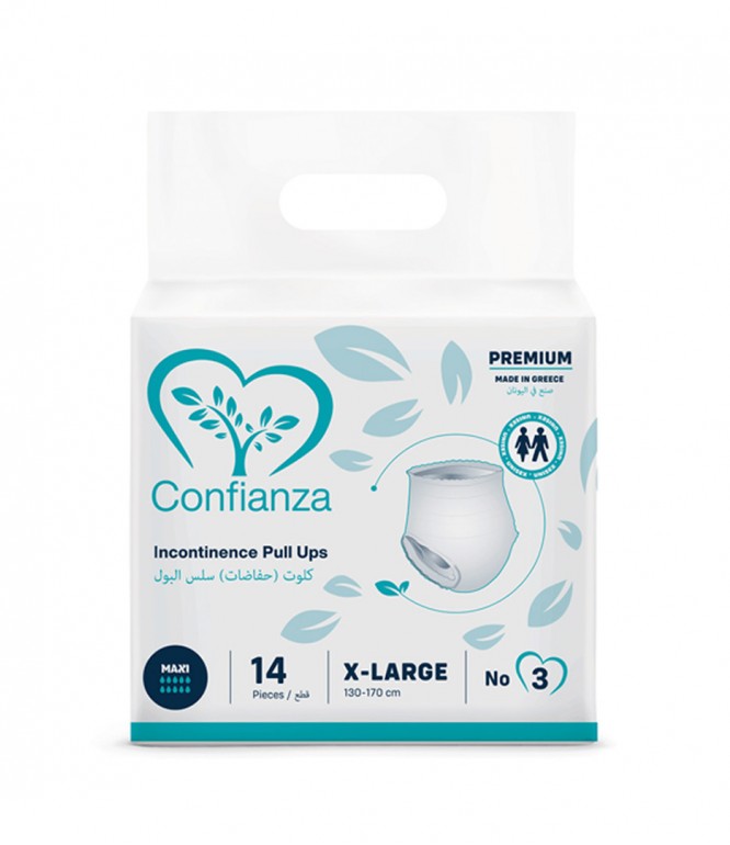 Confianza Premium Pull Up X-Large 14 Pieces

