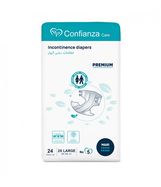 Confianza Premium Adult Diaper XX-Large 24 Pieces
