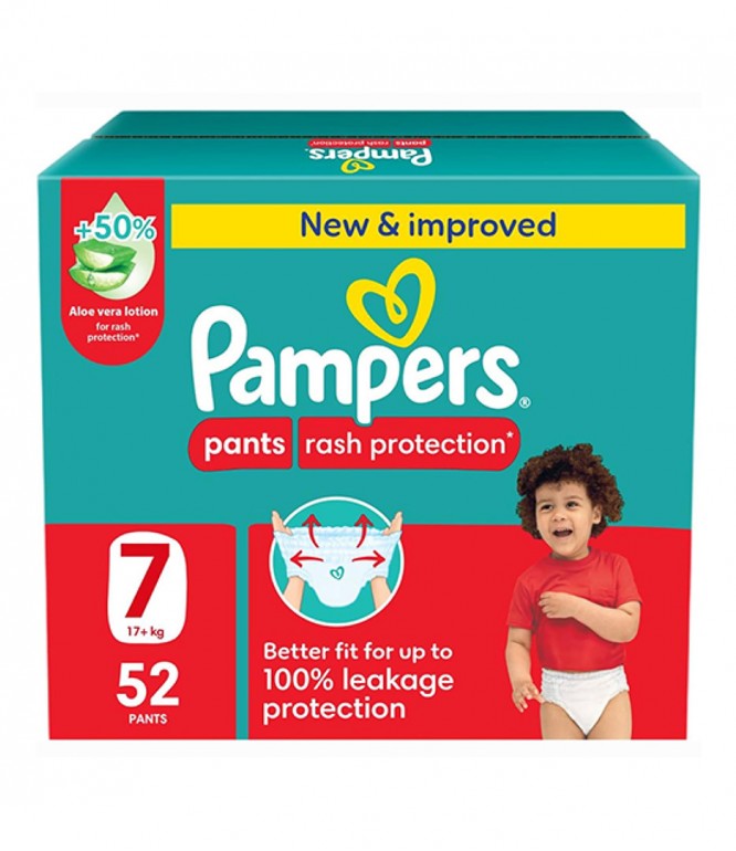 Pampers Pants Size 7 Box 52 Pcs